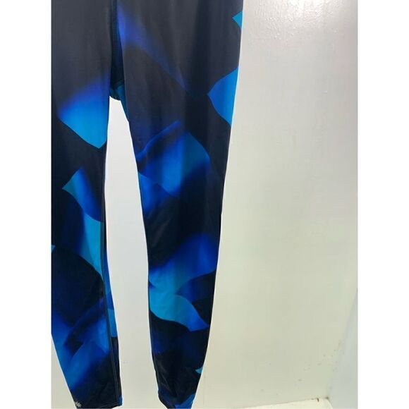 Athleta Geometric Blue Leggings Size S - Picture 6 of 12